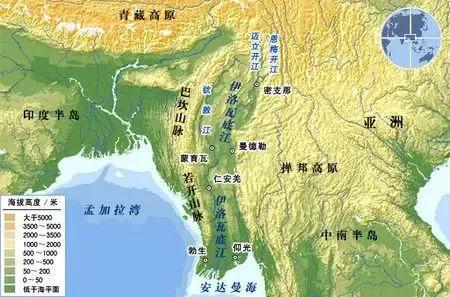 湄公河平原半球位置图片